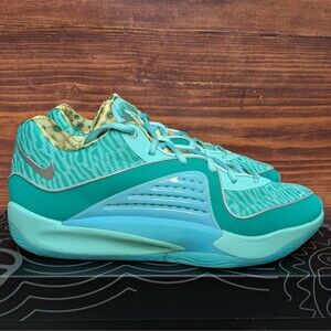 Nike KD 16 Wanda Men's 12 Mint Foam Metallic Silver Basketball Shoes DV2917-301
